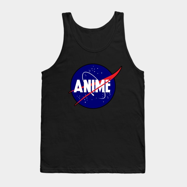 Anime Nasa Logo Tank Top by MigiDesu